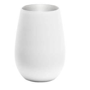 Stolzle Lausitz Olympic szklanka biało srebrna 465 ml. 6 szt.