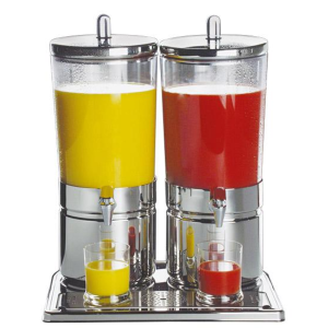 Słój, dyspenser do soku z kranikiem 12 L.