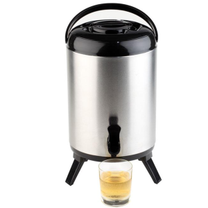 Dyspenser, izolowany dozownik z kranikiem 9,5 L.