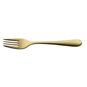 WMF Signum Gold złoty widelczyk do ciasta 15,7 cm. 