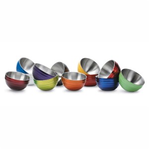 Pujadas Vollrath termoizolacyjna miska czarna 1,6 L.