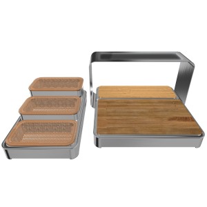 WMF Quadro Buffet Moduł 4 system bufetowy na pieczywo. 