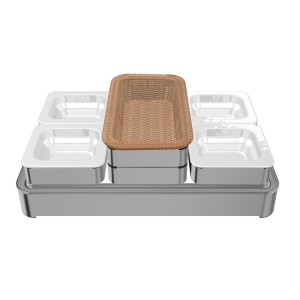 WMF Quadro Buffet Moduł 33 system bufetowy na owoce warzywa. 