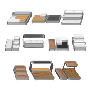 WMF Quadro Buffet Moduł L system bufetowy śniadaniowo/obiadowy.  