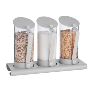 WMF Zestaw do Muesli Soków Macadamia – 3 x 2 L, podstawa + pojemniki