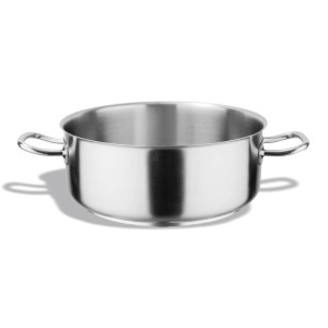 Pujadas Vollrath Inox Pro Garnek niski ze stali nierdzewnej 28 cm