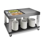 Pujadas Vollrath Wózek bufetowy na 4 wkłady GN 1/1