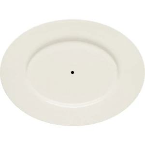 BAUSCHER PURITY półmisek do piętrowej patery owalny z rantem 24 cm