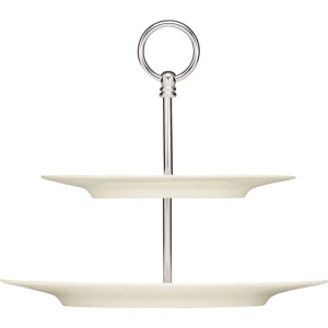 BAUSCHER PURITY patera 2-poziomowa (talerze okrągłe z rantem)