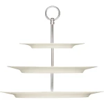 BAUSCHER PURITY Patera 3-poziomowa (półmiski owalne z rantem)