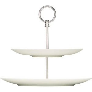 BAUSCHER PURITY patera 2-poziomowa (talerze okrągłe coupe)
