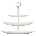 BAUSCHER PURITY patera 3-poziomowa (talerze okrągłe coupe)