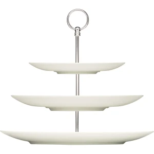 BAUSCHER PURITY patera 3-poziomowa (talerze okrągłe coupe)