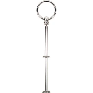 BAUSCHER PURITY metalowy stelaż do patery podwójny posrebrzany
