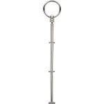 BAUSCHER PURITY metalowy stelaż do patery potrójny posrebrzany
