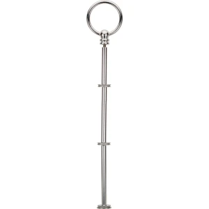 BAUSCHER PURITY metalowy stelaż do patery potrójny posrebrzany